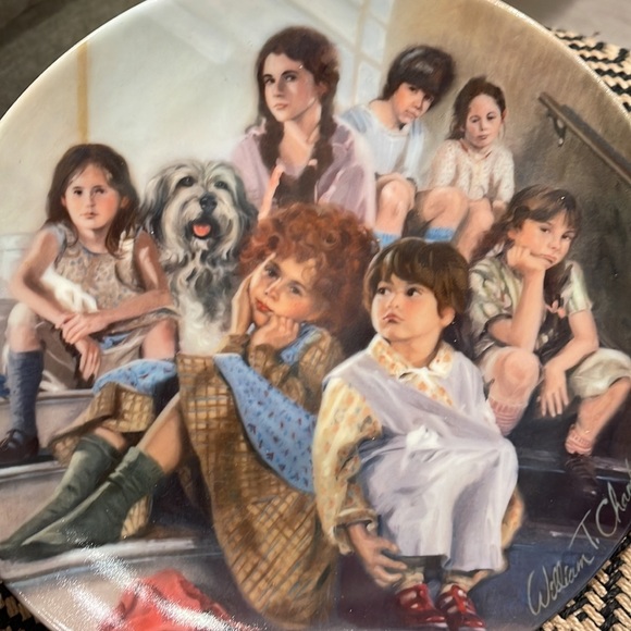 Annie and the Orphans Fourth Issue The Annie Collectors Plate Series Authentic - Picture 4 of 4